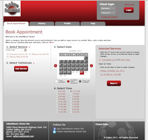 Online Booking Tool